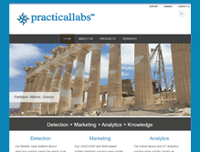 Tablet Screenshot of practicallabs.com